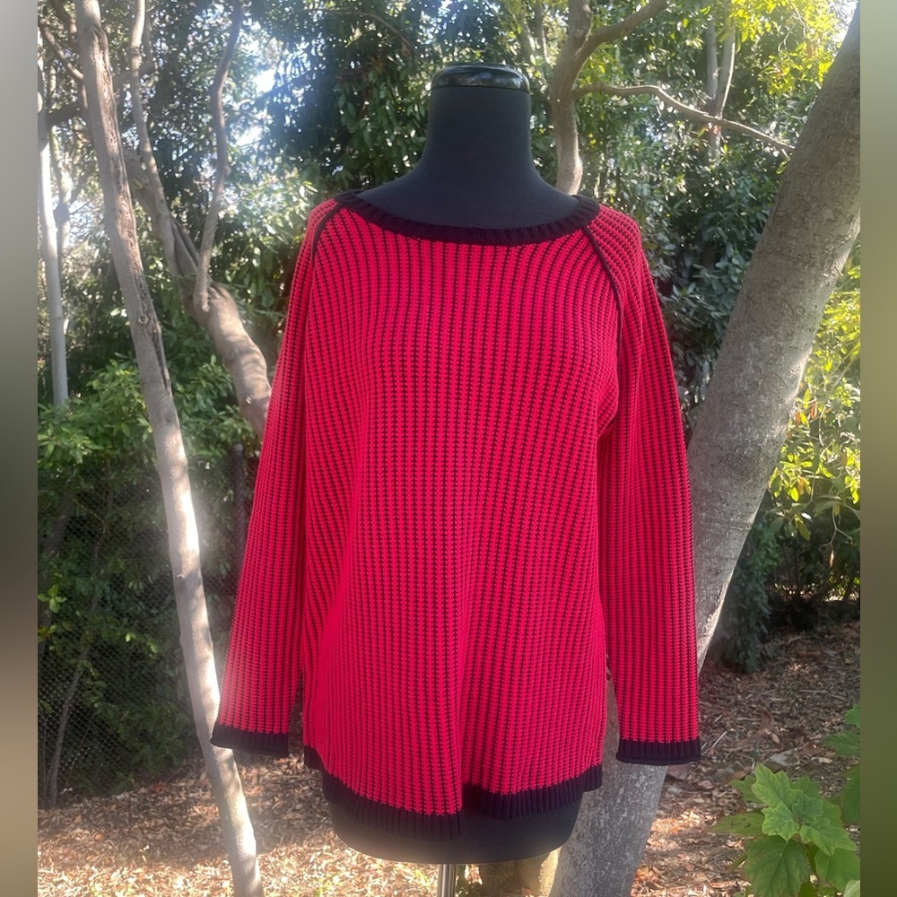 Lisa Todd color-block knit sweater - size M